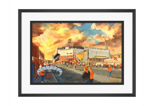 Tannadice Park Stadium 'Going to the Match' Fine Art Print - Dundee United FC Tannadice Park Stadium 'Going to the Match' Fine Art Print - Dundee United FC